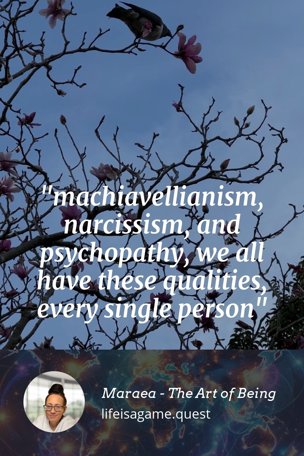 Pinterst Image machiavellianism, narcissism, and psychopathy, we all have these qualities, every single person