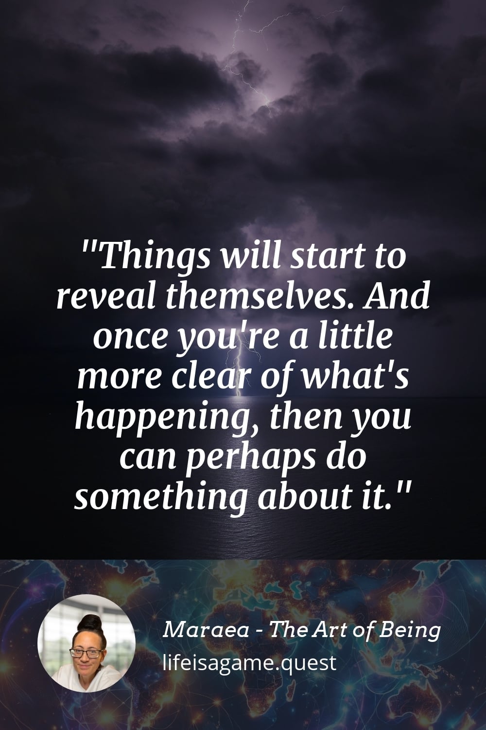 Pinterest Image Things will start to reveal themselves. And once you're a little more clear of what's happening, then you can perhaps do something about it.