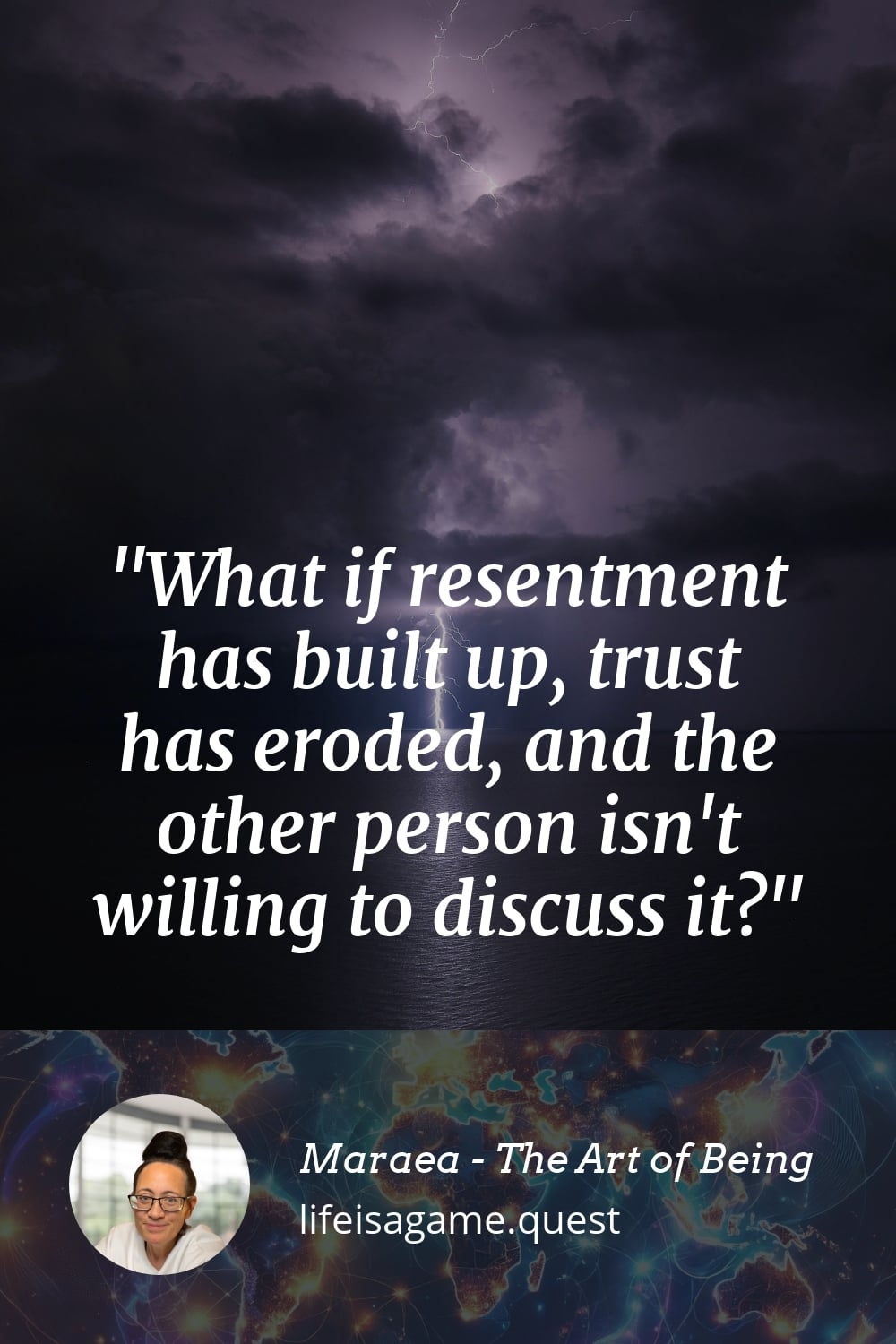 Pinterst Image What if resentment has built up, trust has eroded, and the other person isn't willing to discuss it?